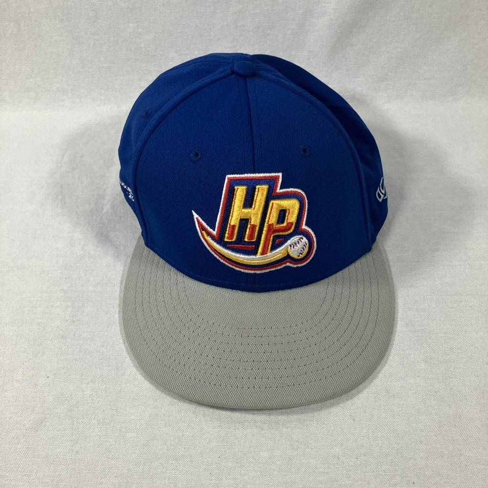 High Point Rockers Inaugural Season Baseball Hat Blue Gray Brim OC Sports XL/XXL